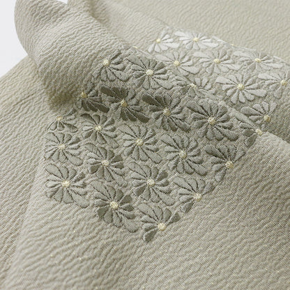 Silk shawl Chrysanthemum-patterned embroidery-Obiage
