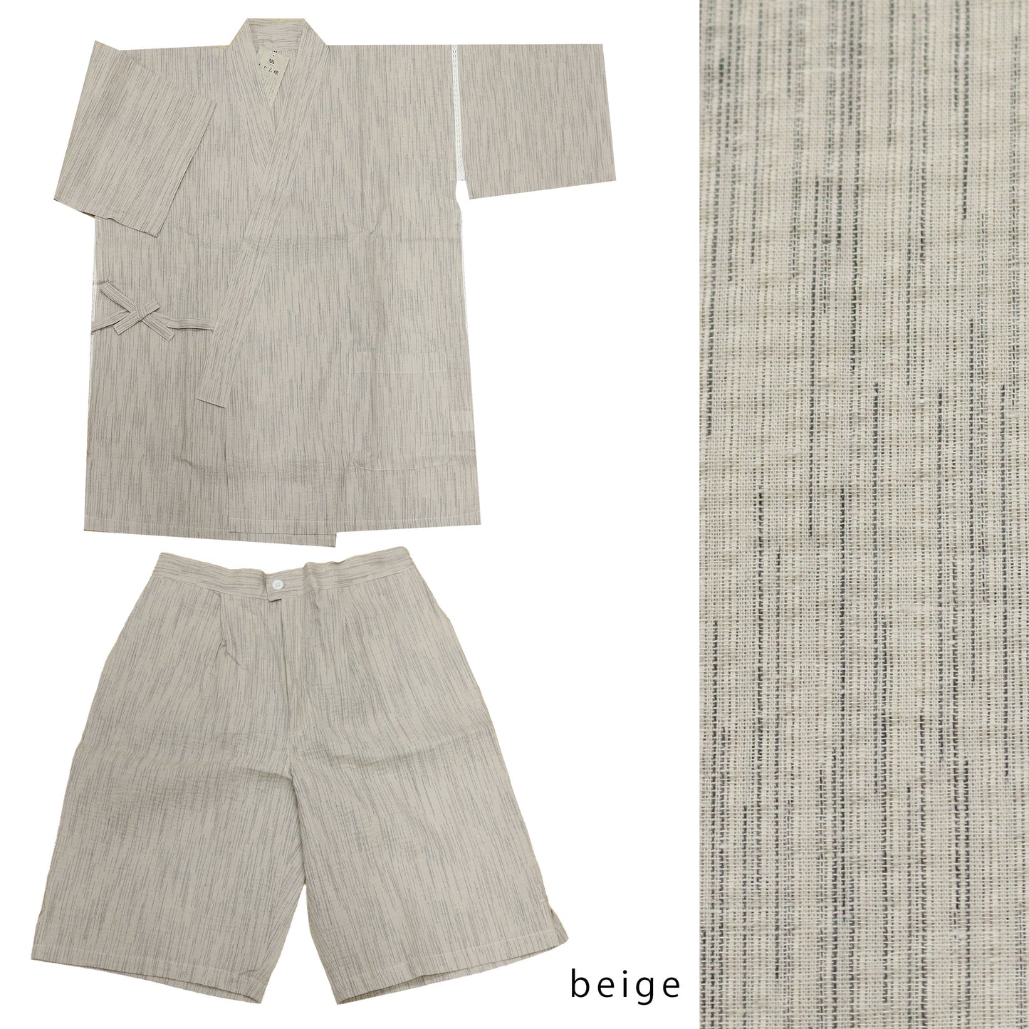 JINBEI MEN’S Cotton-SHIJIRA ORI