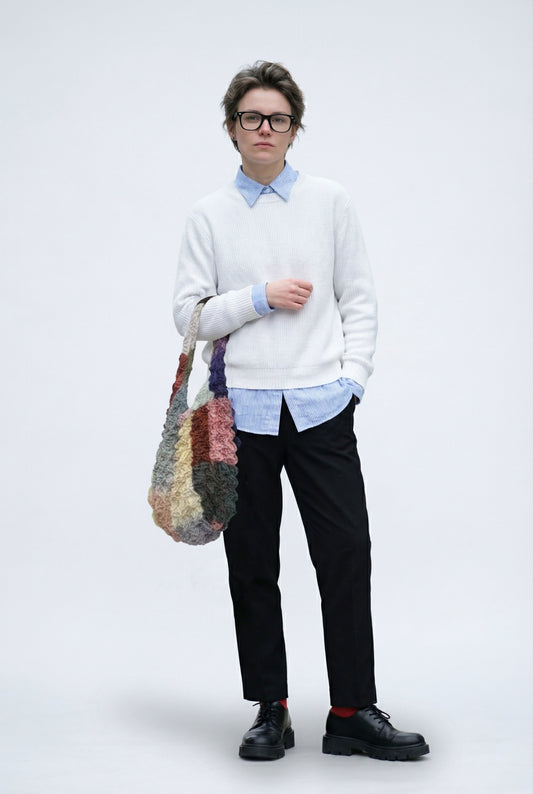 SHIBORI BAG-HIBINOWA Patchwork