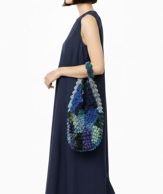 SHIBORI BAG-HIBINOWA Patchwork
