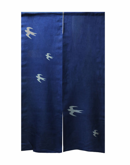Noren-Indigo-dyed shop curtain