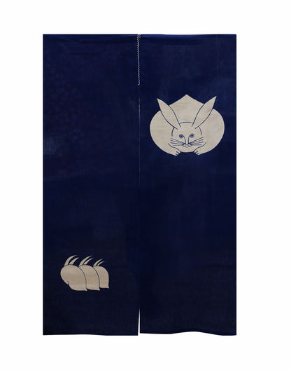 Noren-Indigo-dyed shop curtain